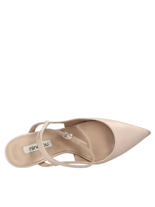 Décolleté slingback in pelle NINALILOU | 321208L9 NAPPAROSA